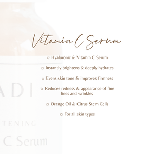 RADI Skincare - STEP 3 - Brightening Vitamin C Serum