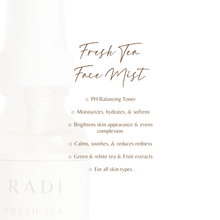 Load image into Gallery viewer, RADI Skincare - STEP 2 - Fresh Tea Face Mist
