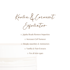 RADI Skincare- Kaolin & Coconut Exfoliator