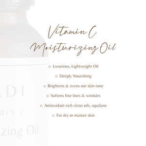 RADI Skincare - Vitamin C Moisturizing Oil - For Dry Skin