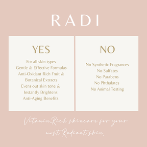 RADI Skincare - STEP 3 - Brightening Vitamin C Serum